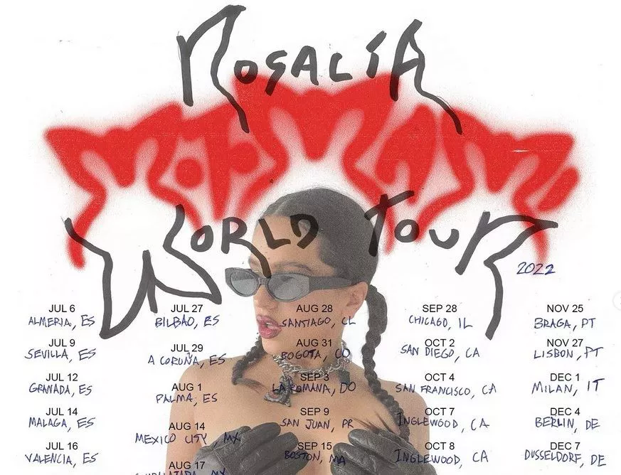 "Motomami World Tour" de Rosalía
