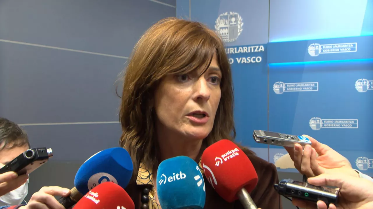 Lide Amilibia Eusko Jaurlaritzako Gizarte Politiketako sailburuordea. Argazkia: EITB Media