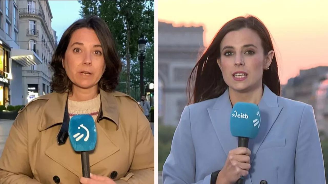 Olatz Simon eta Nerea Reparaz. Irudia: EITB Media