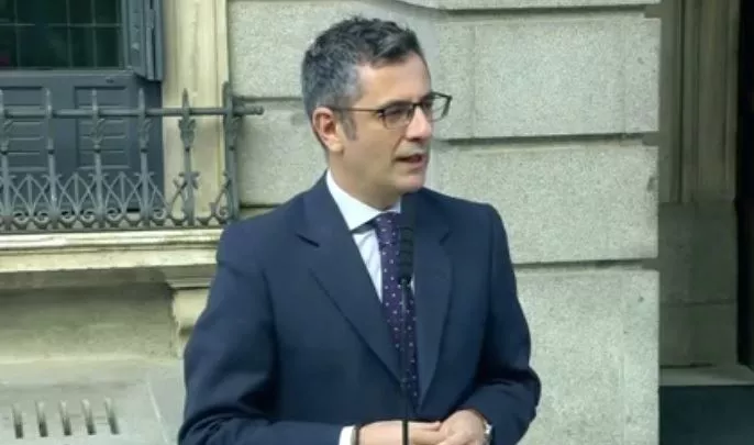 El ministro Félix Bolaños en una imagen de archivo.