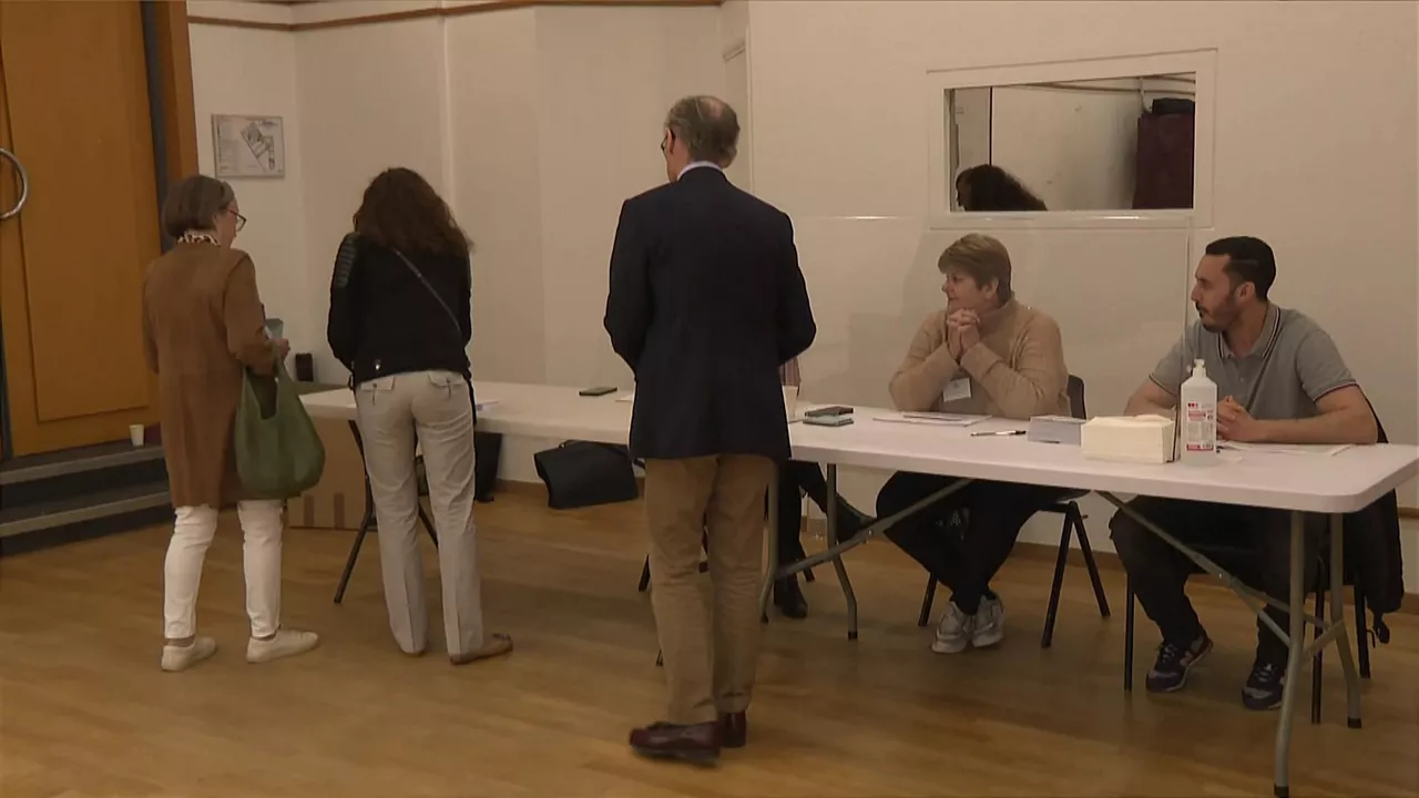 El Elíseo. Una foto sacada de un vídeo de EITB Media.