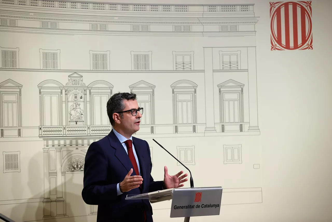 El ministro Félix Bolaños.