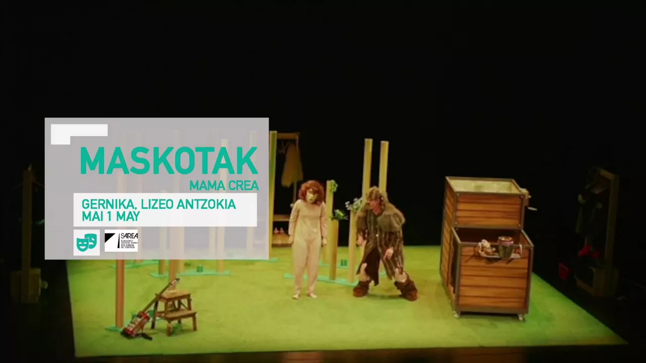 Kulturklik sarea MASKOTAK MAMA CREA GERNIKA LIZEO ANTZOKIA