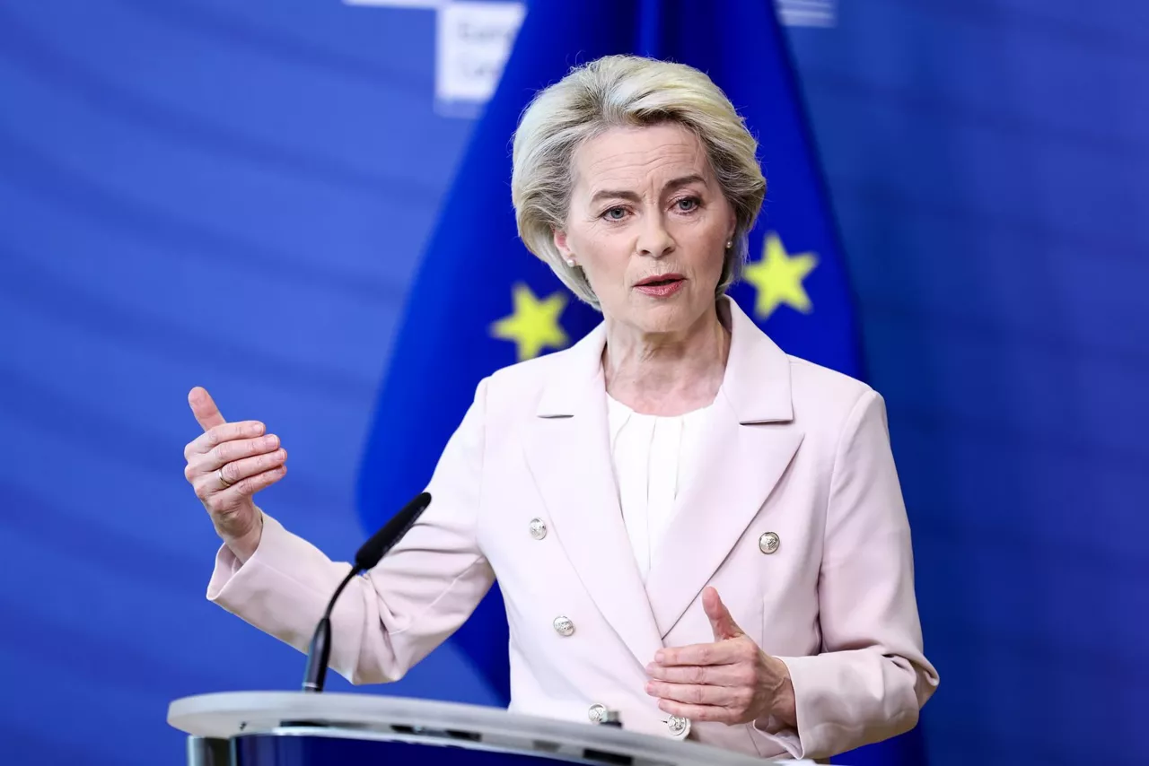 La presidenta de la Comisión Europea, Ursula von der Leyen. Foto: EFE