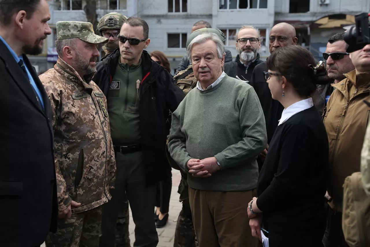 Antonio Guterres Borodiankan. Argazkia: EFE.