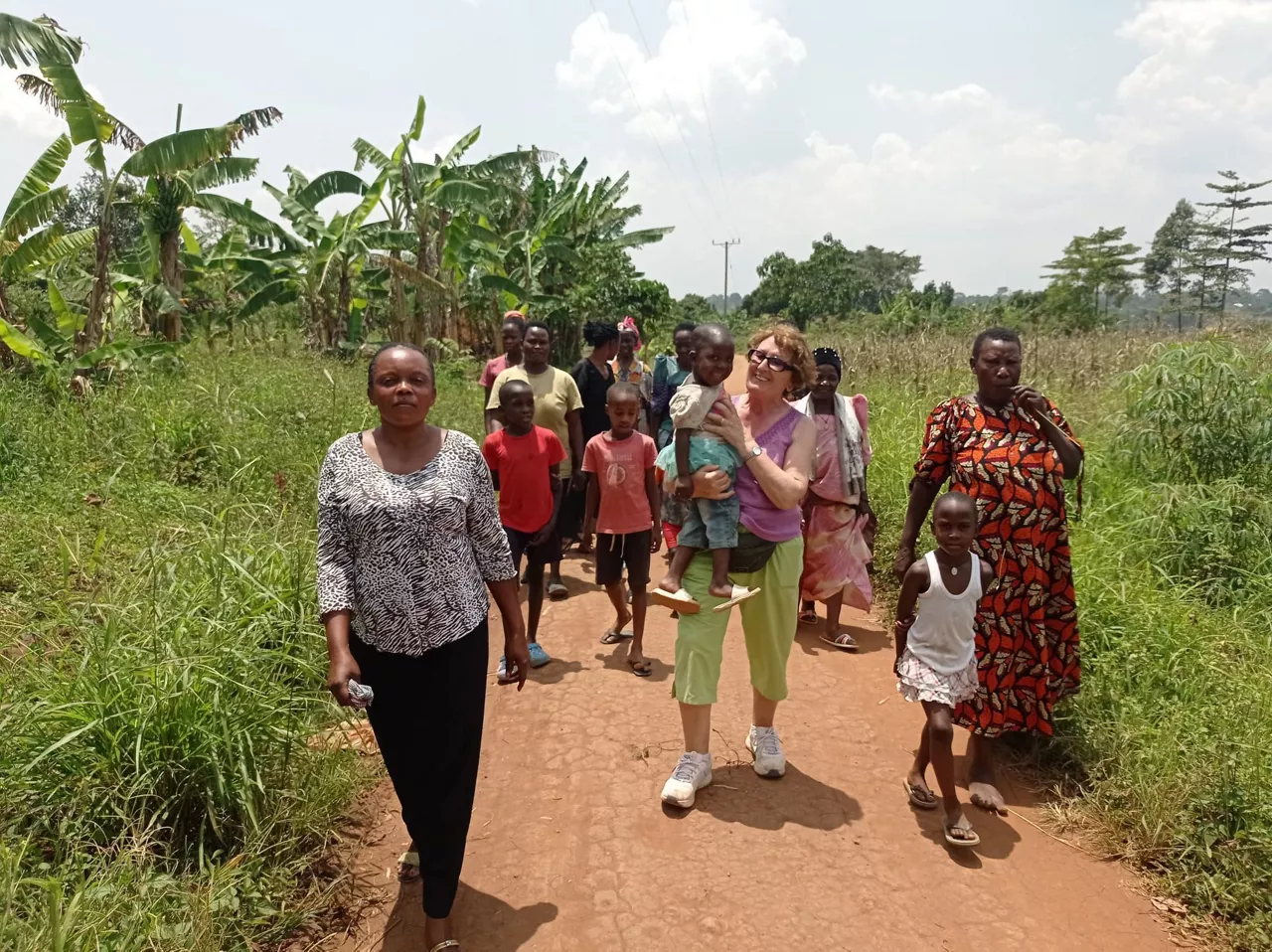 Alrededores de las escuelas de Uganda