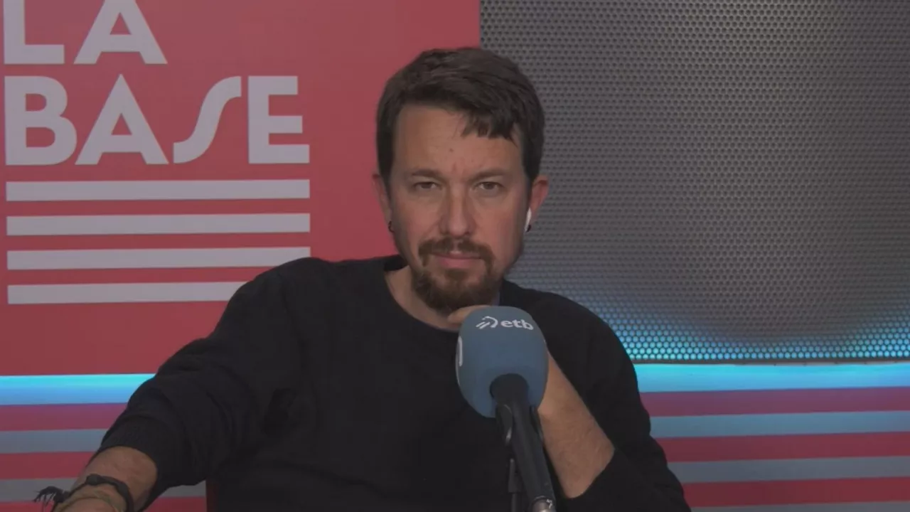 Pablo Iglesias, en la conexión con En Jake, esta mañana.