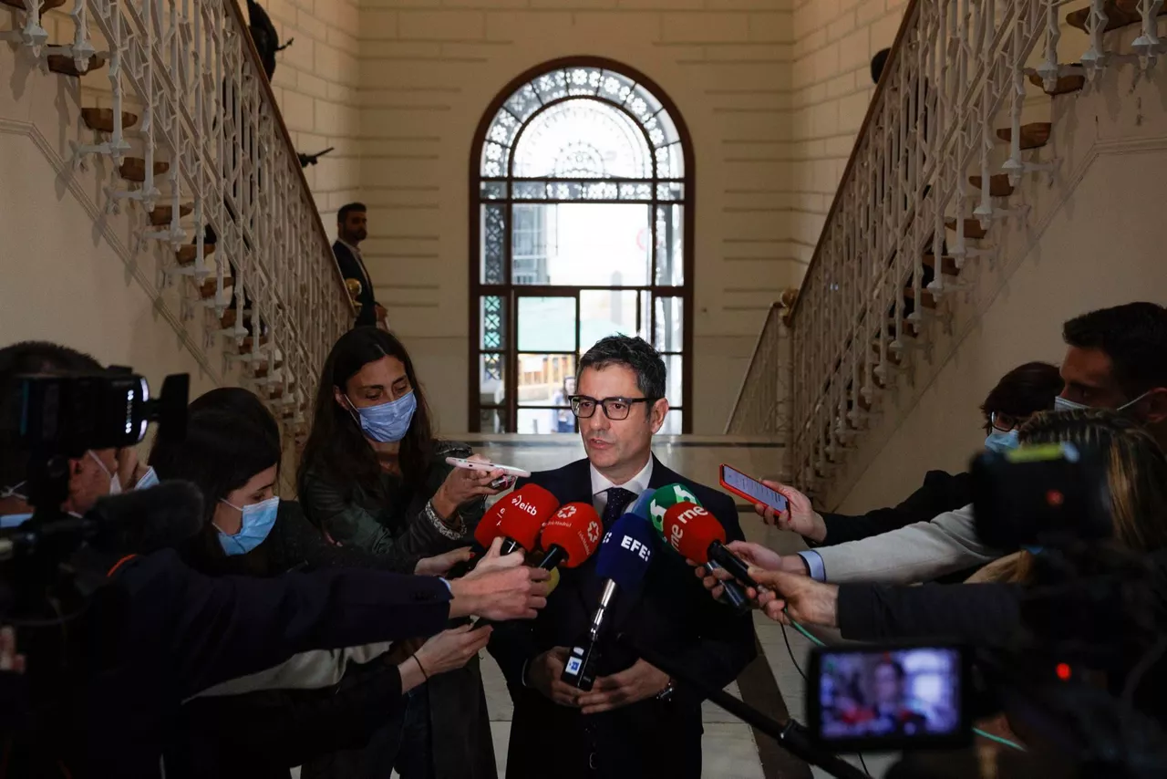 Felix Bolaños Espainiako Gobernuko Presidentetzarako ministroa. EFE