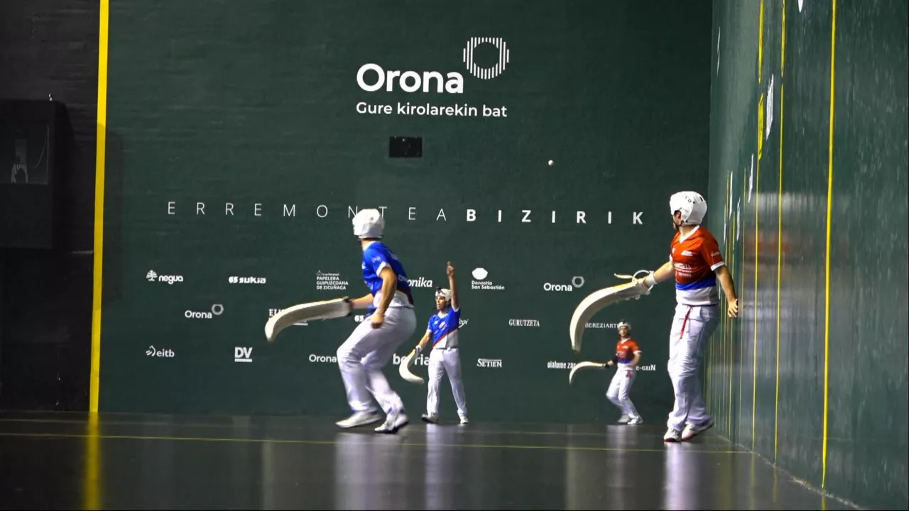 Ezkurra II - Zaldua vs Aldabe - Larrañaga partidako irudia.