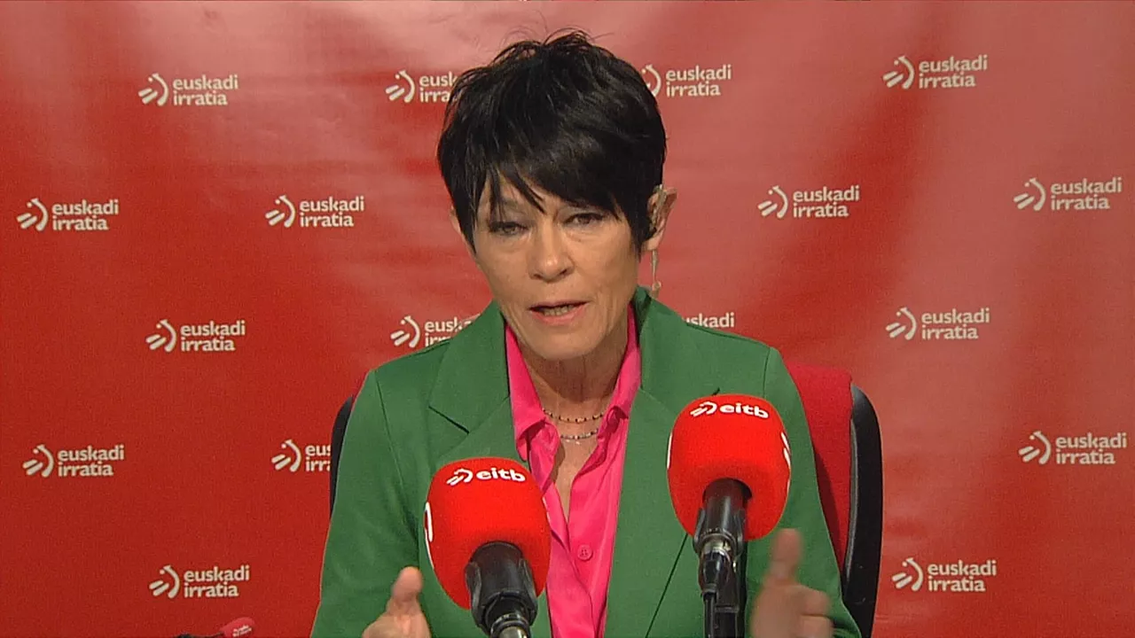 Maddalen Iriarte EH Bilduren bozeramailea Eusko Legebiltzarrean