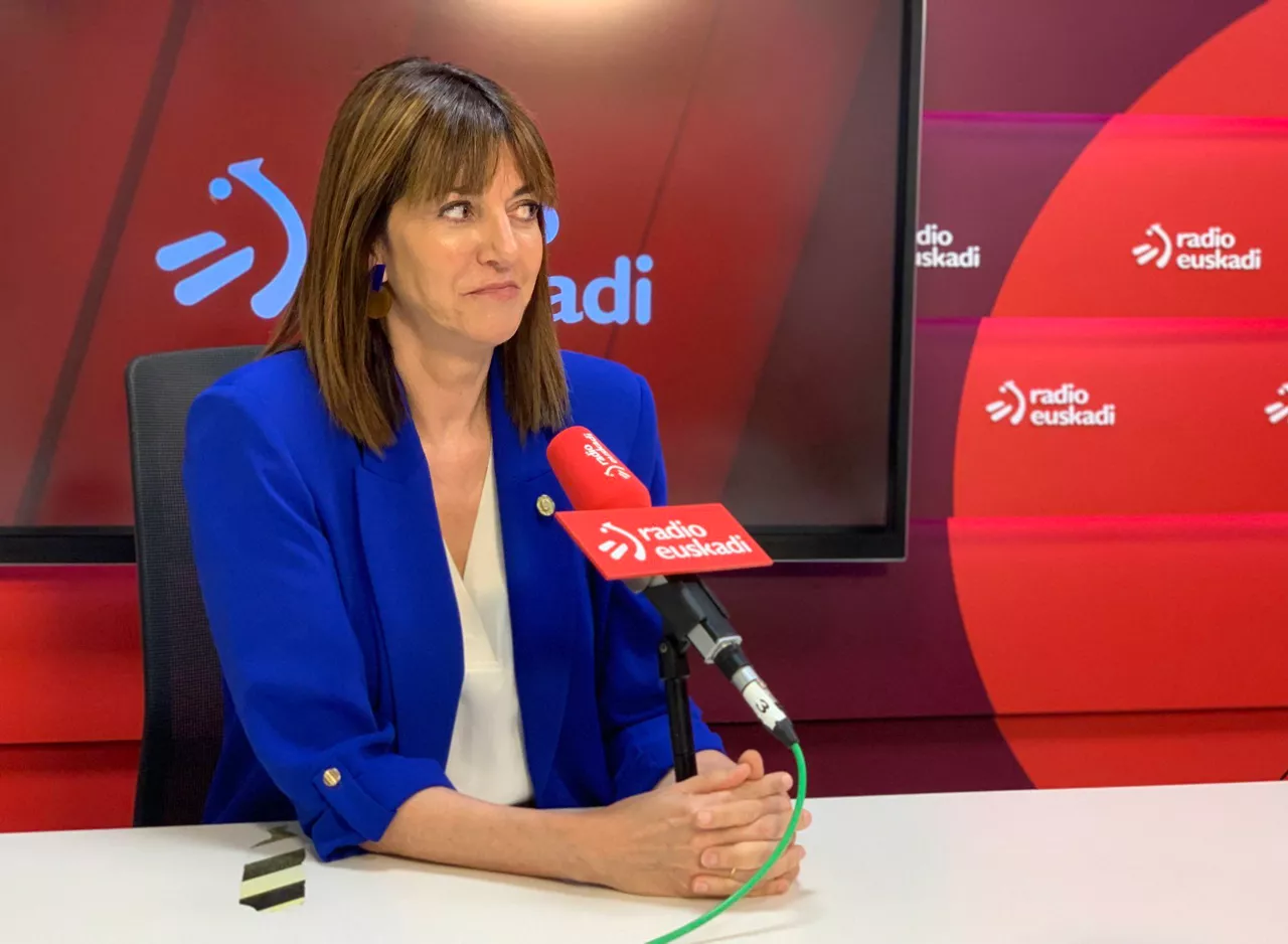Idoia Mendia, consejera de Trabajo y Empleo del Gobierno Vasco