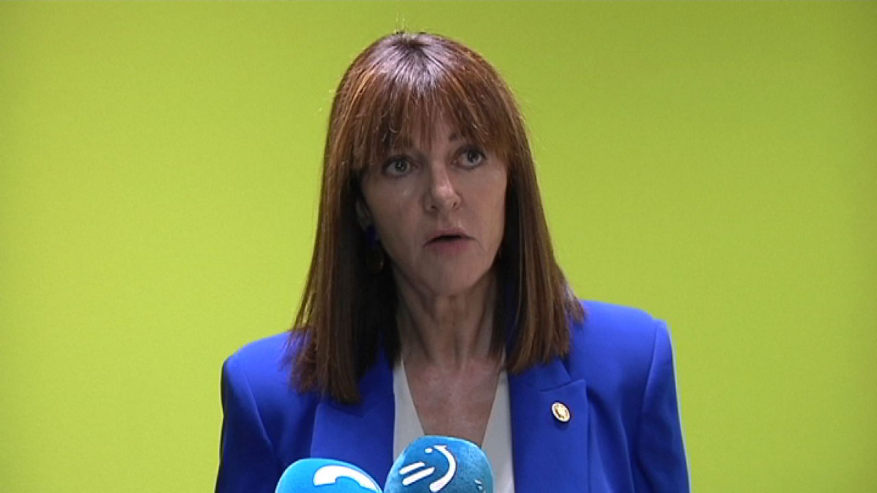 Idoia Mendia. EITB Mediaren bideo batetik ateratako irudia.