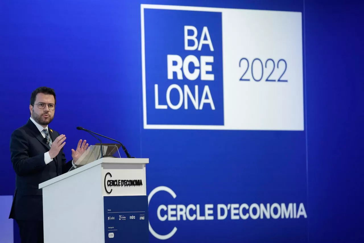 El presidente de la Generalitat, Pere Aragonés. Foto: EFE