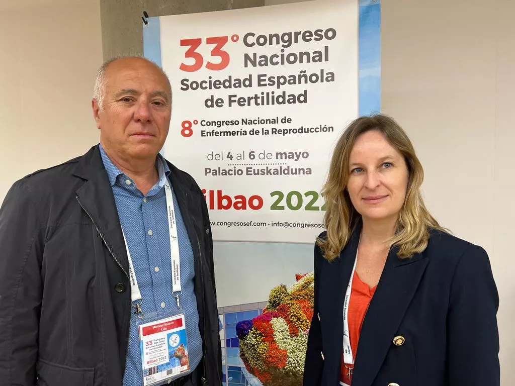 Martinez Navarro y Sonia Herraiz. Foto: Radio Euskadi