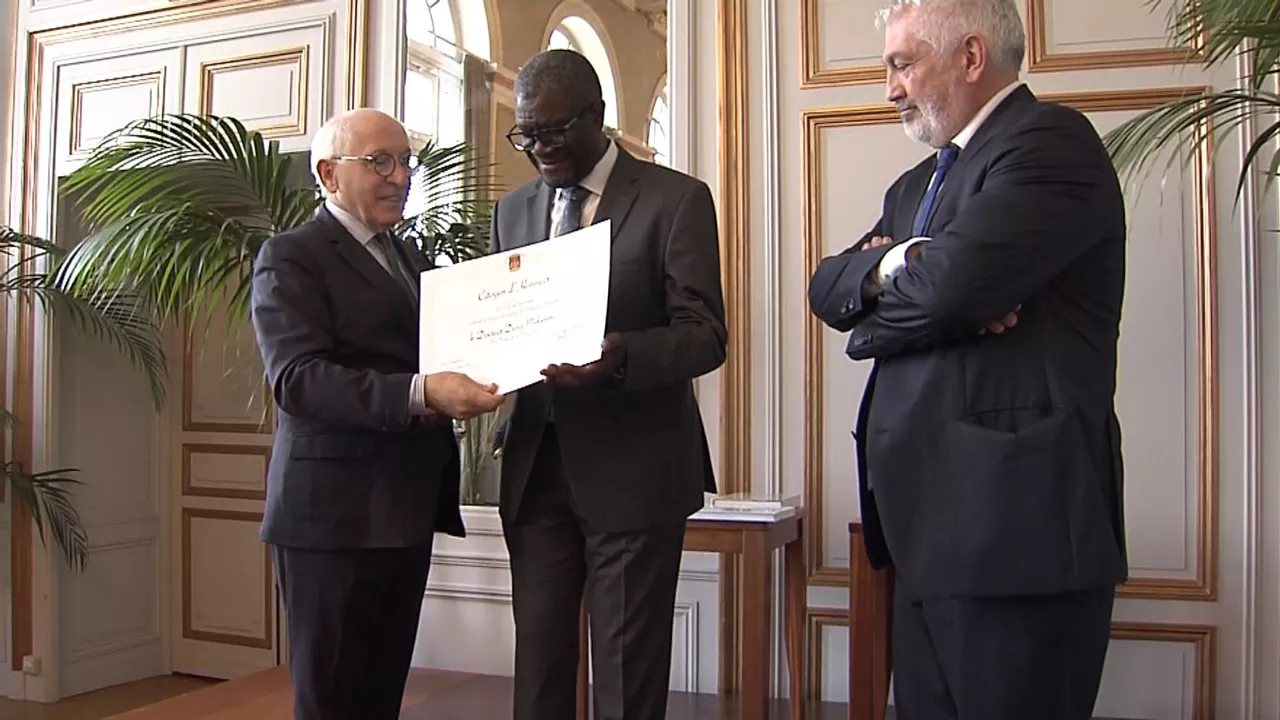 El ginecólogo y premio Nobel de la Paz Denis Mukwege