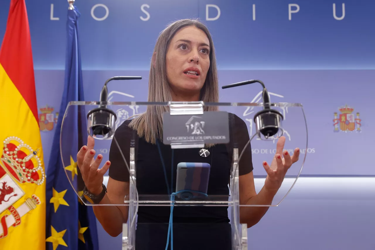 Miriam Nogueras, Junts taldeko bozeramailea Kongresuan. Artxiboko argazkia: EFE