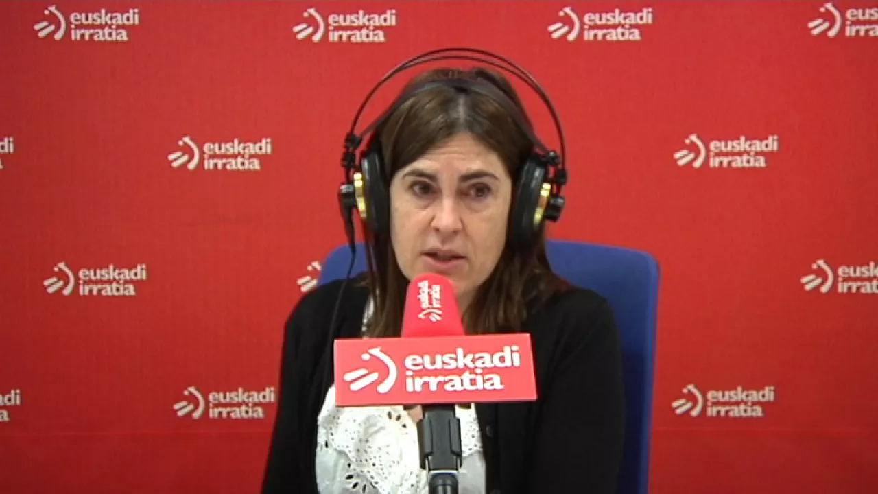 Miren Gorrotxategi. EiTB Mediaren bideo batetik ateratako irudia.