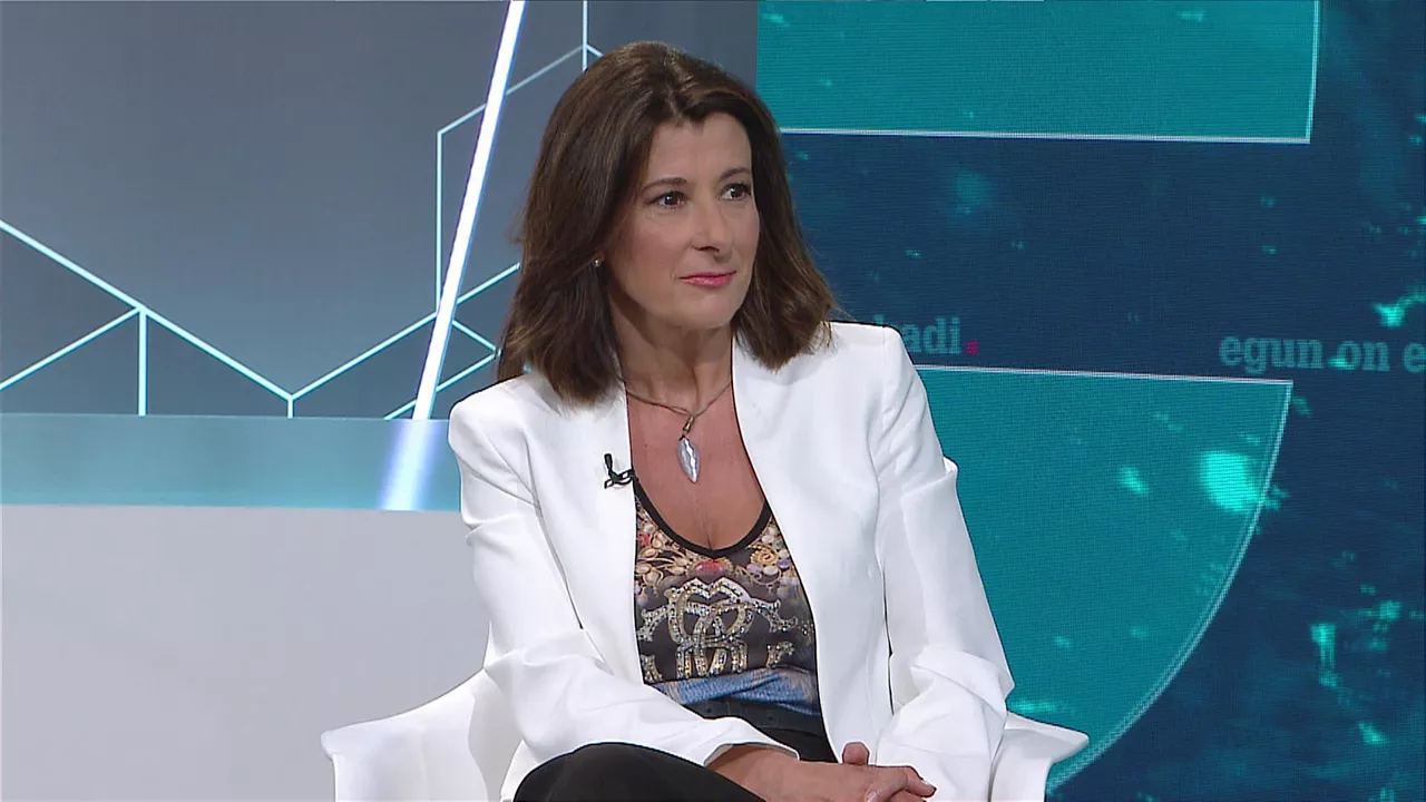 Laura Garrido. EITB Mediaren bideo batetik ateratako irudia.
