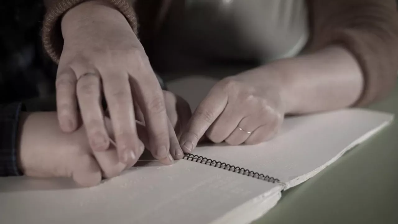 Se han tenido en cuenta las peculiaridades del Braille y del euskera. Foto: Gobierno de Navarra.
