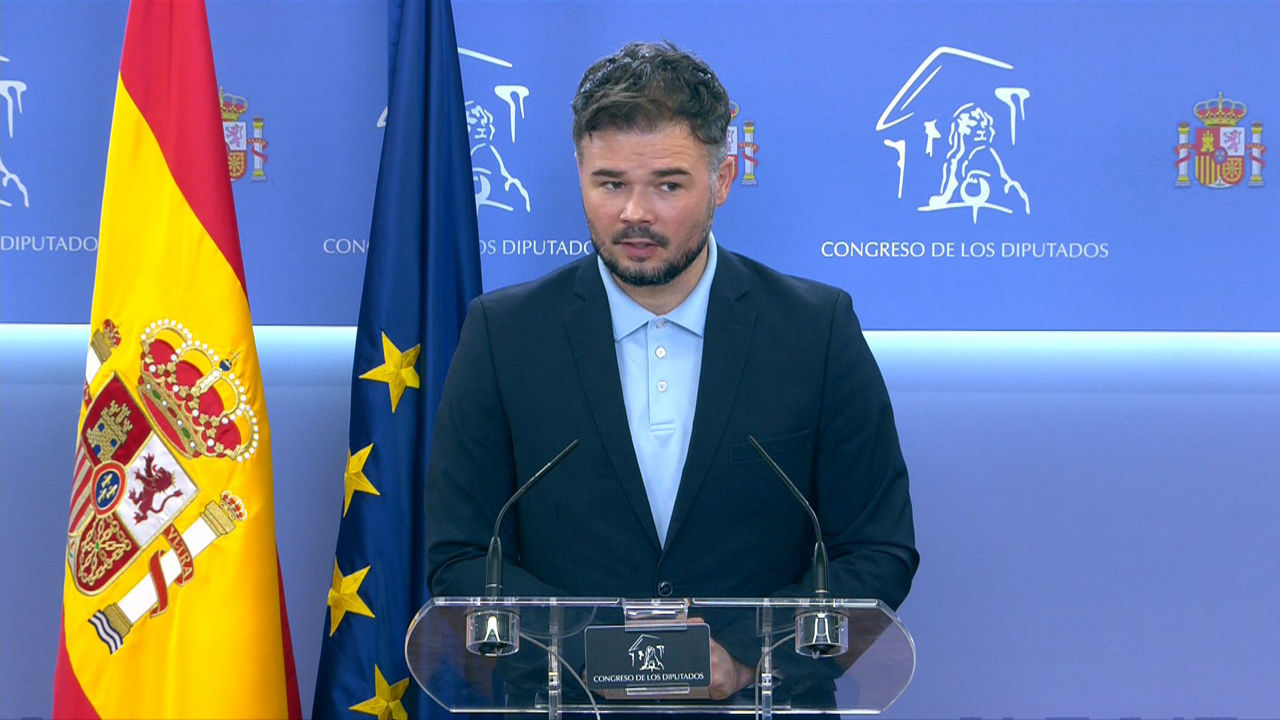 Gabriel Rufian. Irudia: EITB Media