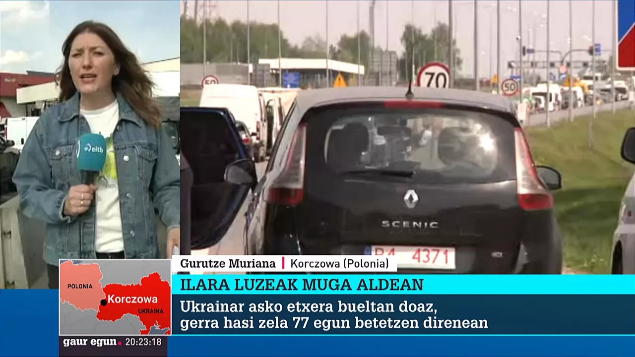 Gurutze Muriana. Bideotik hartutako argazkia.