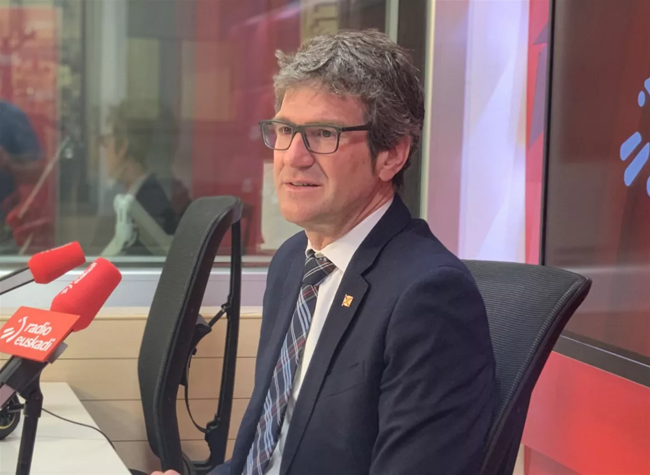 Urtaran, en esutdios de Radio Euskadi