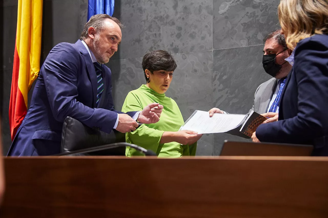 Pleno del Parlamento de Navarra
