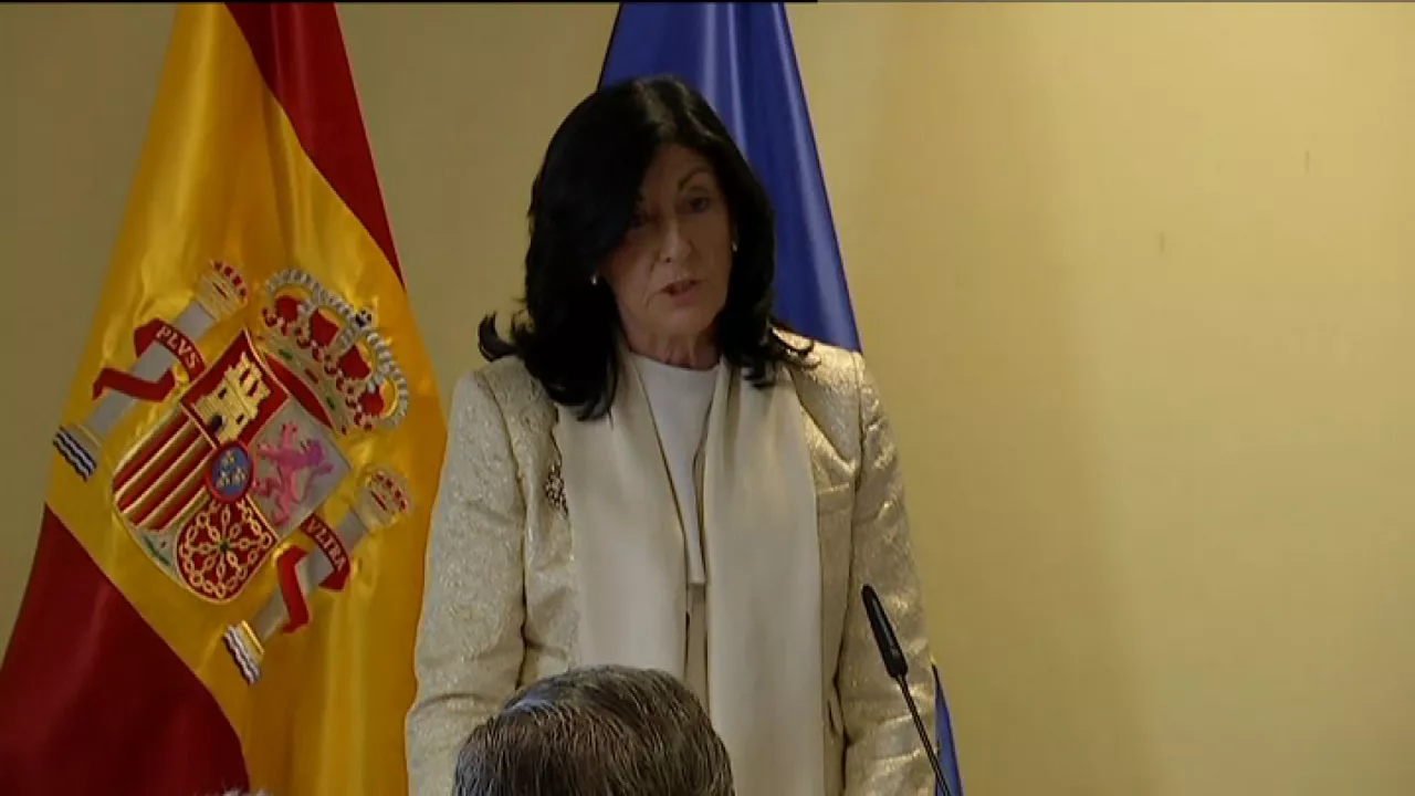 Esperanza Casteleiro. Imagen obtenida de un vídeo de Agencias.