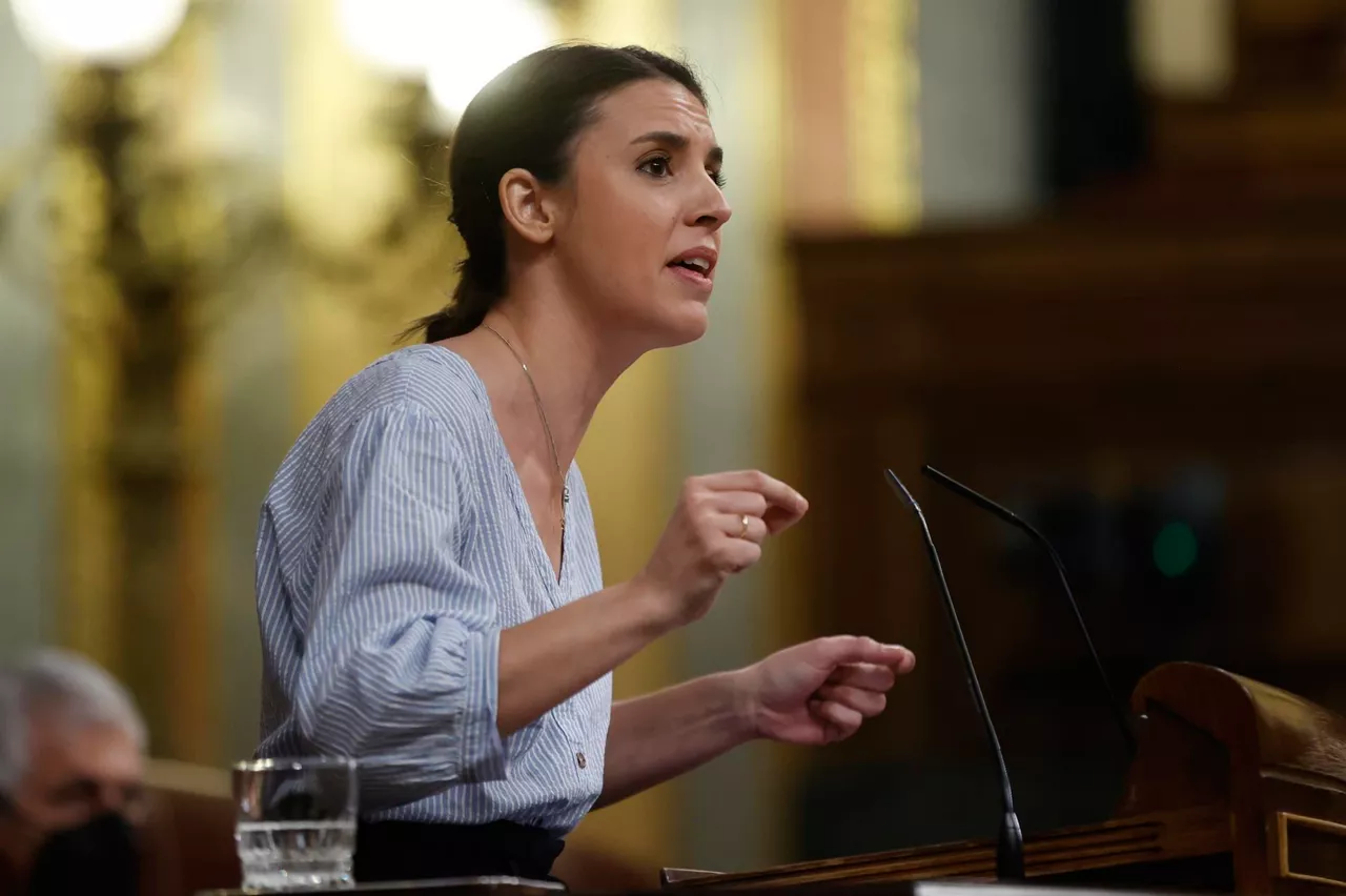 La ministra de Igualdad, Irene Montero. Foto: EFE