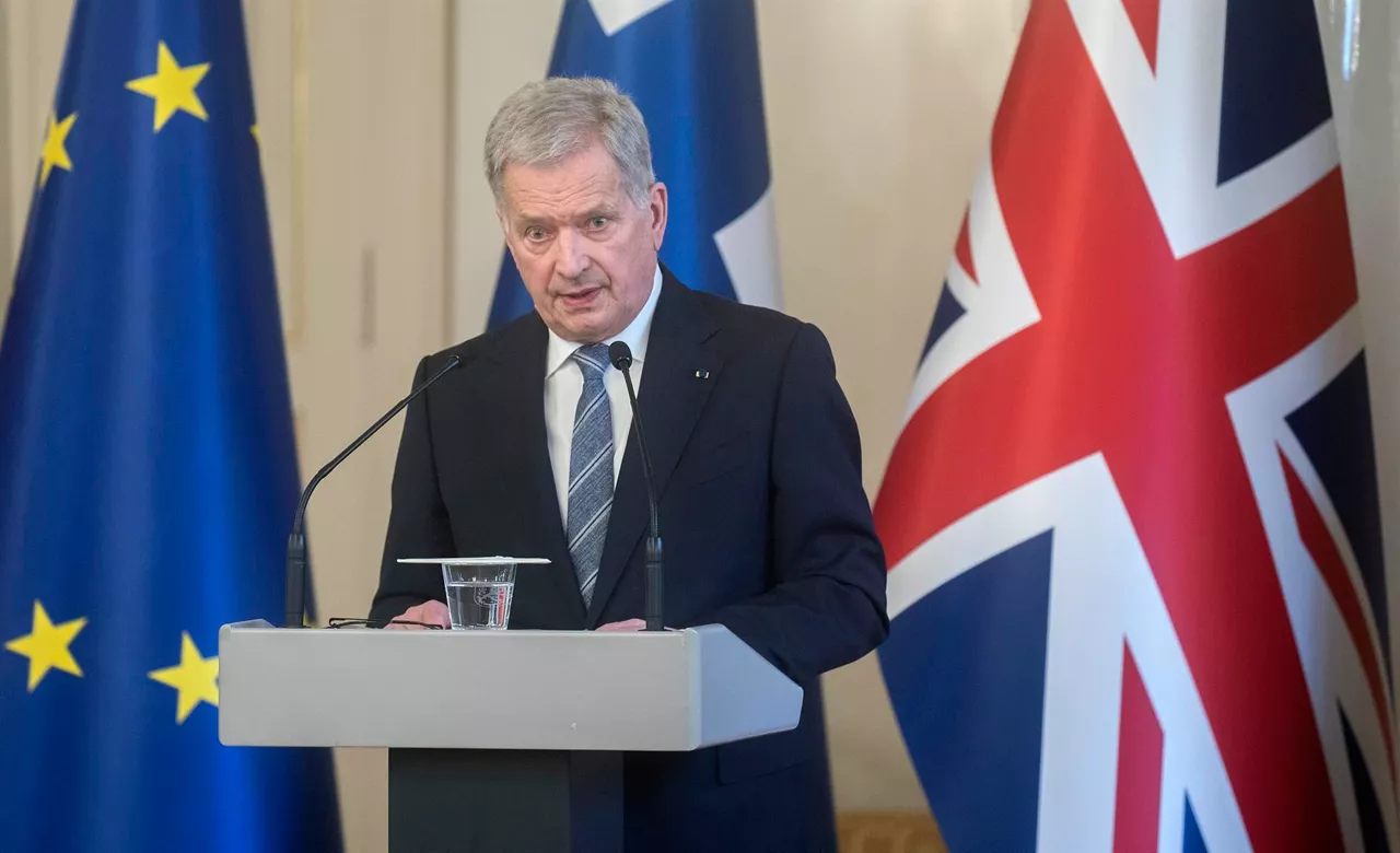 El presidente de Finlandia, Sauli Niinistö. EFE