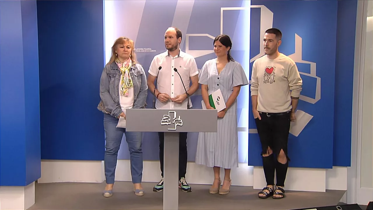 Portavoces parlamentarios hoy. EITB.