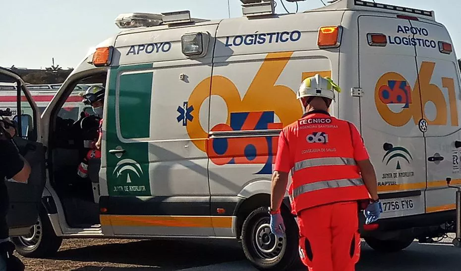 Servicios de emergencias del Servicio Andaluz de Salud. Foto: Junta de Andalucía