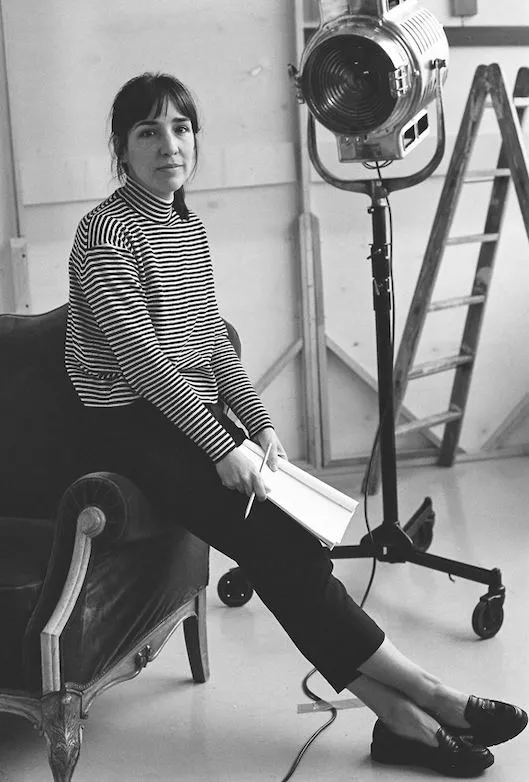 Alauda Ruiz de Azua "Cinco lobitos" filmaren zuzendaria. Argazkia: Victor Bensusi.