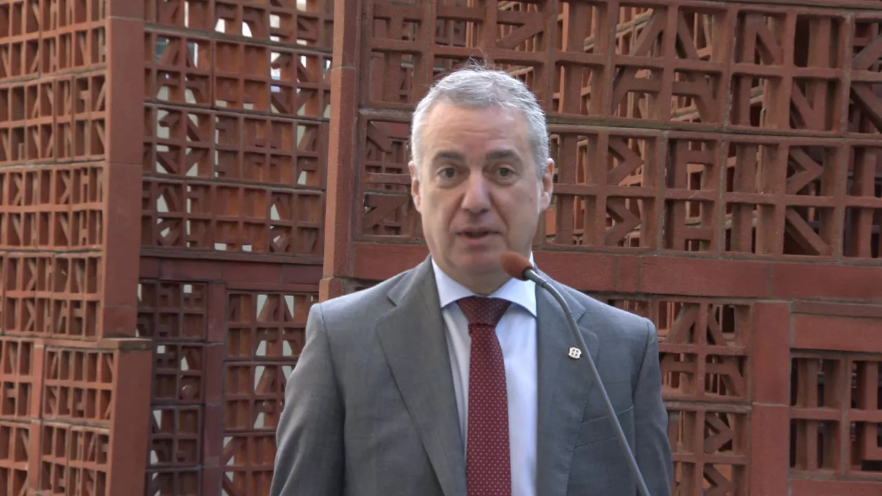 Iñigo Urkullu. EITB Mediaren bideo batetik ateratako irudia.