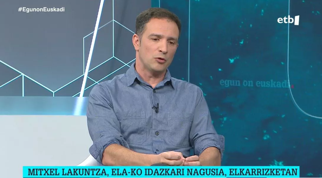Mitxel Lakuntza "Egun on Euskadi" saioan