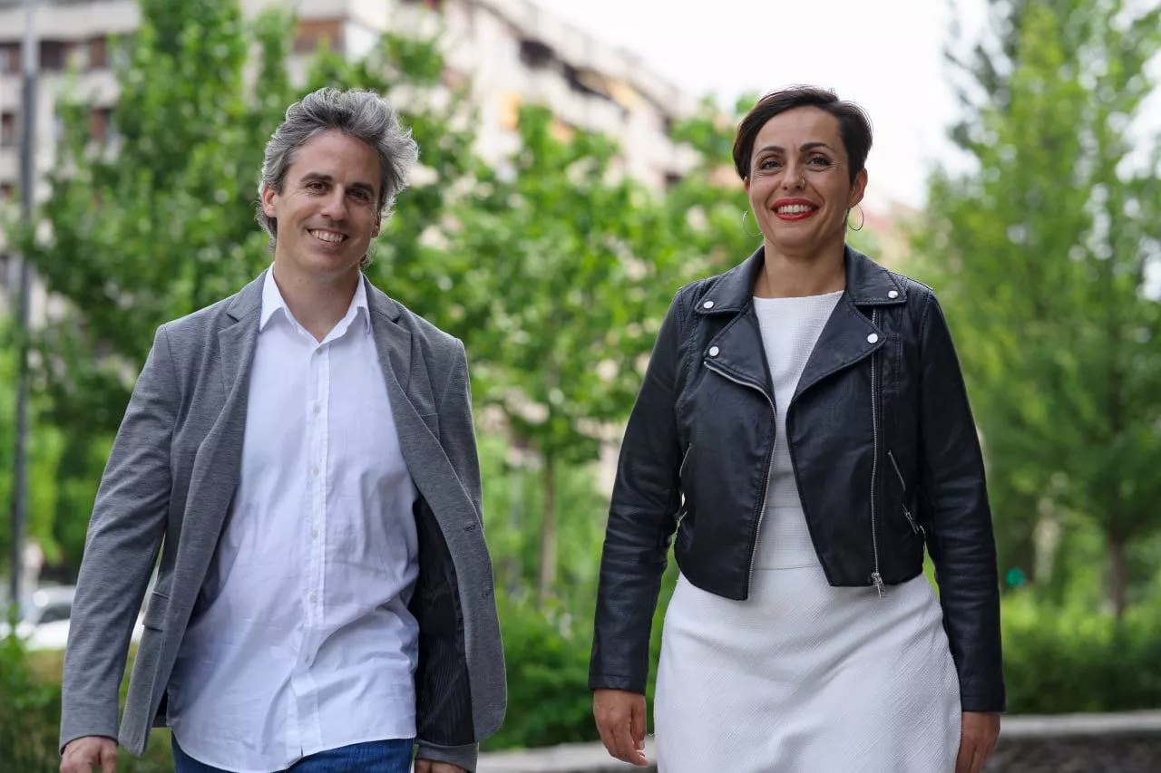 Rocío Vitero y Unai Fernández, propuestas de EH Bildu para el Ayuntamiento de Vitoria-Gasteiz
