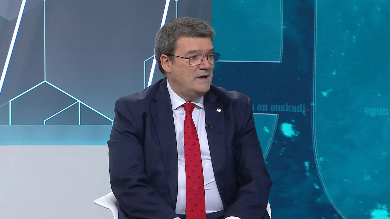 Juan Mari Aburto. EITB Mediaren bideo batetik ateratako irudia.
