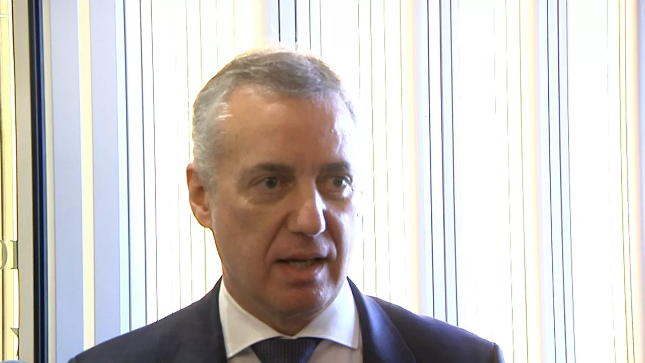 Iñigo Urkullu. EITB Mediaren bideo batetik ateratako irudia.