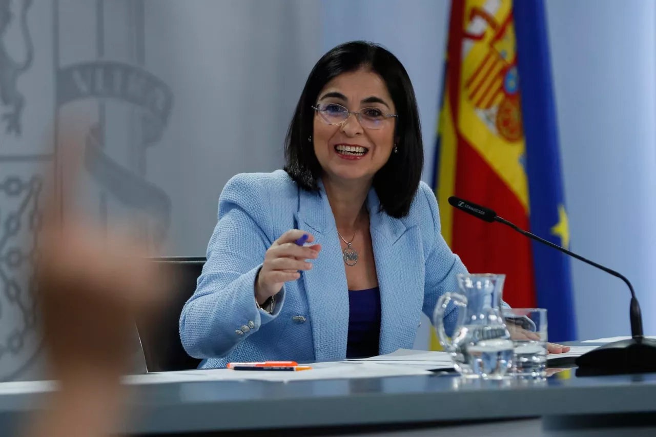 La ministra de Sanidad, Carolina Darias. Foto: EFE