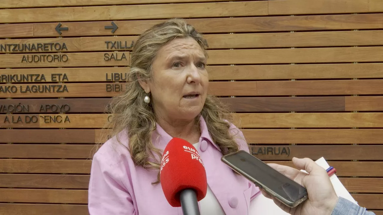 Gotzone Sagardui. Europa Pressen bideo batetik ateratako irudia.