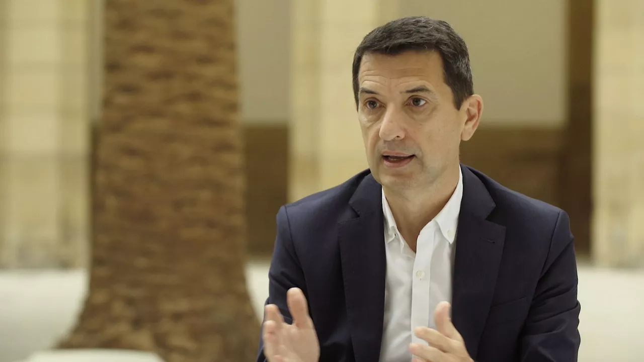 Rafael Domenech BBVA Researcheko ekonomia azterketa arduraduna. Irudia: EiTB Media