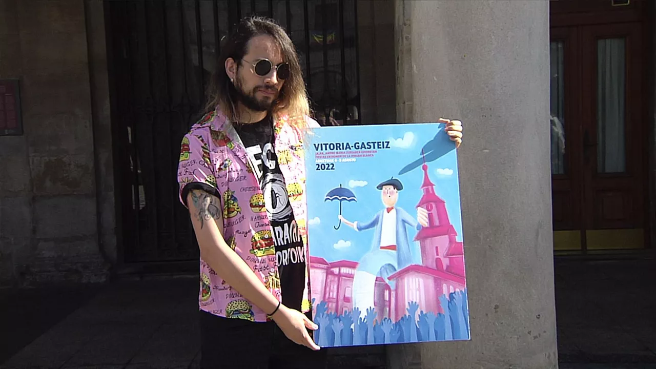 Luis Carlos Urduz, autor del cartel