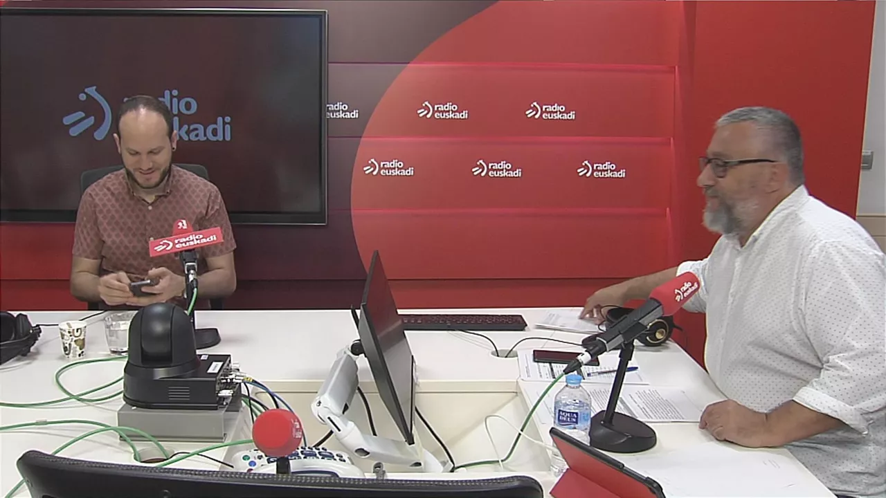 Iñigo Martinez (Elkarrekin Podemos-IU), Radio Euskadin. Argazkia: EITB Media