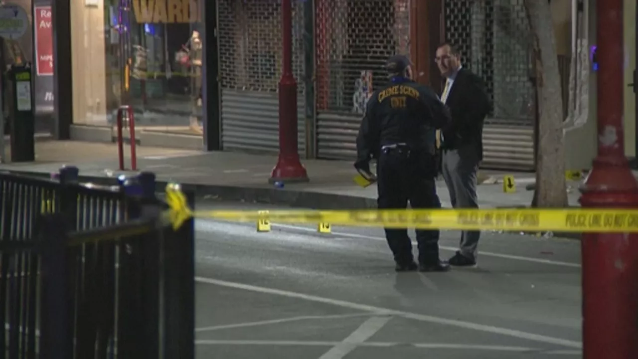 Imagen del lugar del tiroteo en Filadelfia. Foto: France Press