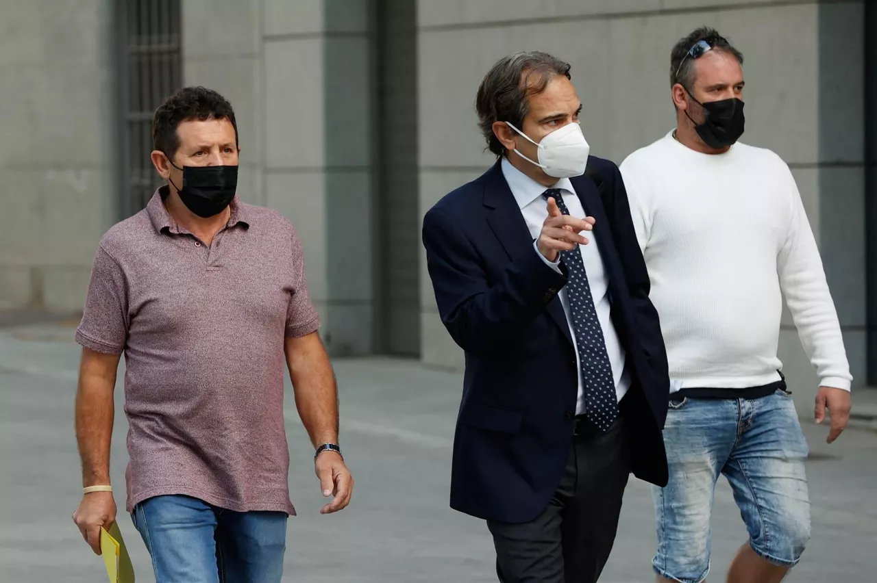 Juan Padin eta Eduardo Rial. Argazkia: EFE.