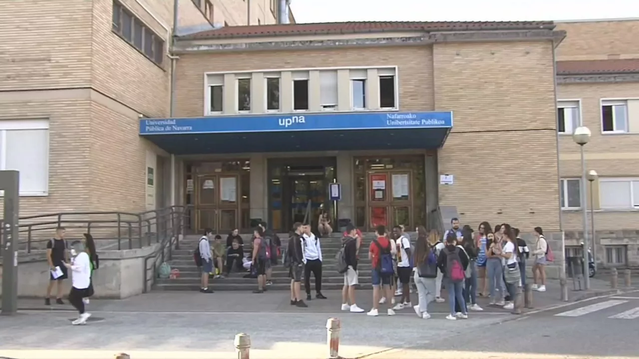 Iruñea, gaur goizean. EITB Mediaren bideo batetik ateratako irudia.