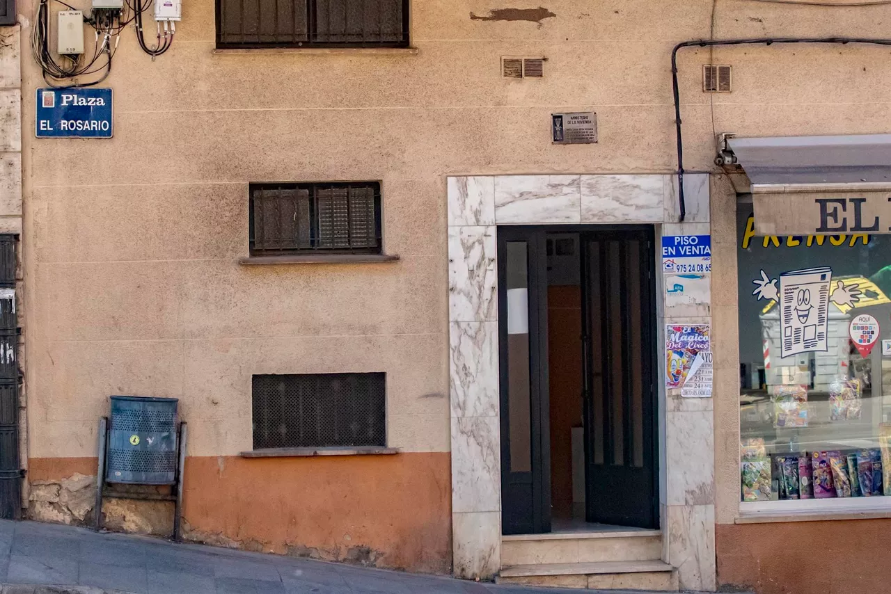 Domicilio de la mujer asesinada. EFE