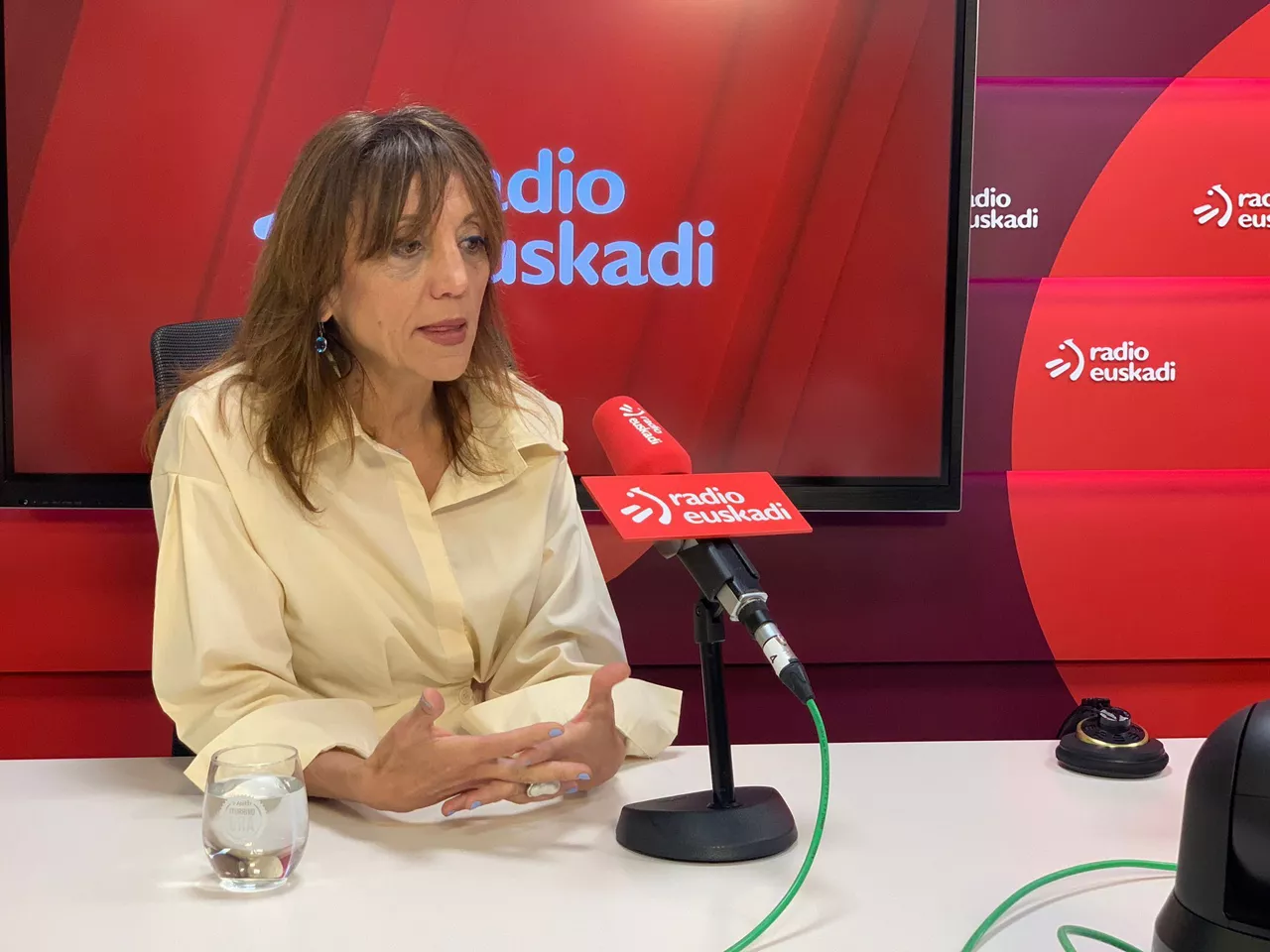 Ferreira, en un momento de la entrevista.