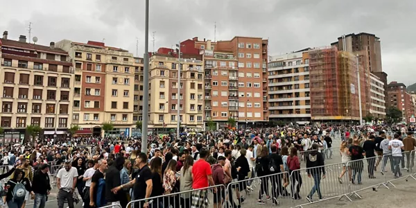 Ambiente previo al concierto de Fito & Fitipaldis. Foto: EITB Media