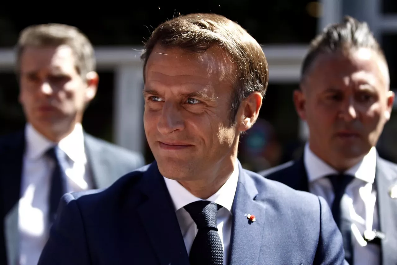 Emmanuel Macron Frantziako presidentea. Argazkia: Efe
